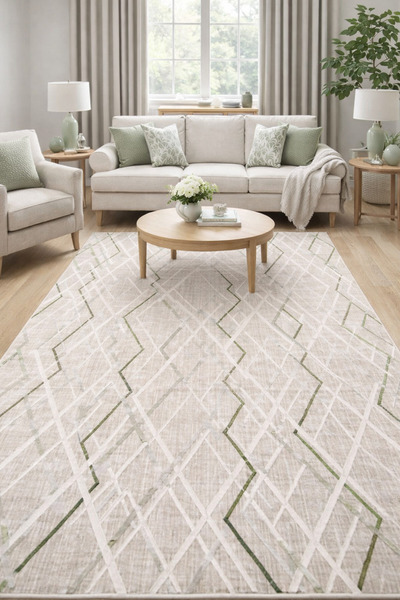 Asia Carpet Olympia Halı 4051 Yeşil