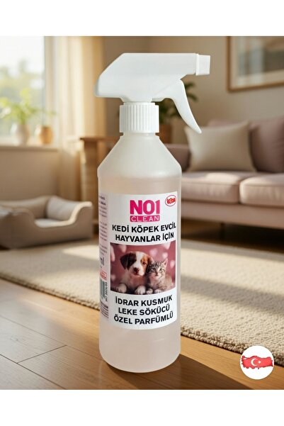 no1 clean KEDİ ve KÖPEK EVCİL HAYVAN İÇİN PARFÜMLÜ İDRAR KUSMUK LEKE SÖKÜCÜ S...