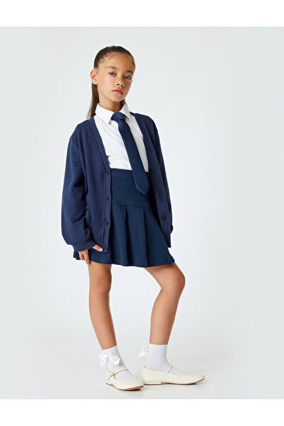 Koton Basic-Faltenrock aus Baumwolle