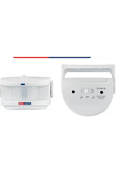 Mutlusan HOROZ PLAY 4,5VDC FULL BEYAZ KABLOSUZ SENSÖRLÜ KAPI ZİLİ
