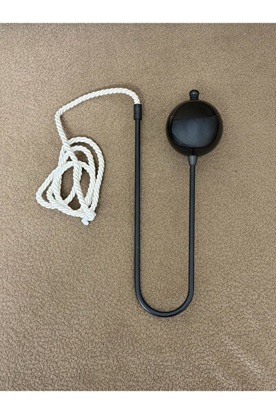 SEILL Kornişe Takılan Metal Kolbağı Perde Aksesuarı SİYAH 1 Adet (Duvar Delme...