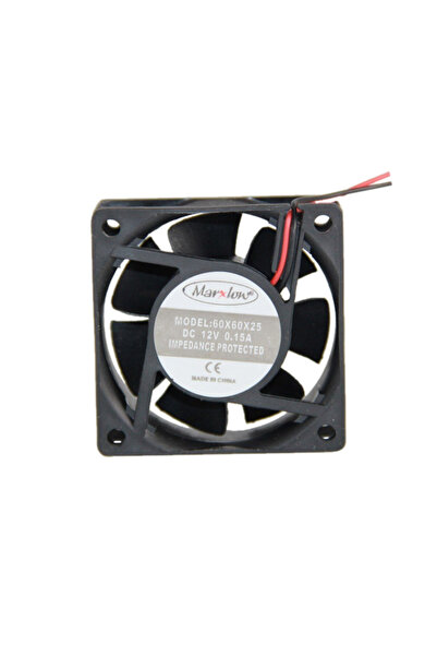 Genel Markalar Fan 60x60x25 12v Dc 2 Kablolu