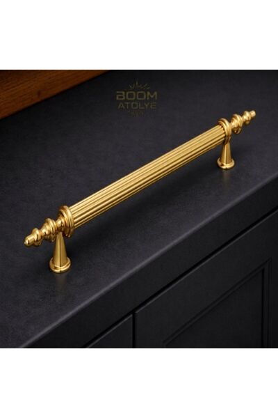 Boom Atölye Metal Dolap Kulpu 96-224 mm Modern Mutfak Çekmece Mobilya Kulpu