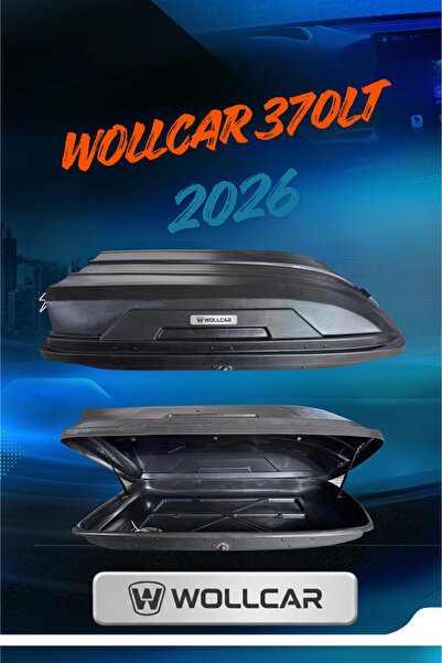 WOLLCAR 370 LT PORT BAGAJ TAPUT TUĞRA siyah