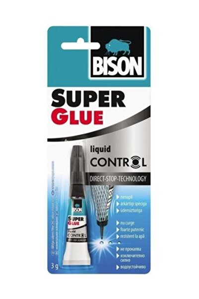 Bison Adeziv cianoacrilat Super Glue Control 3g