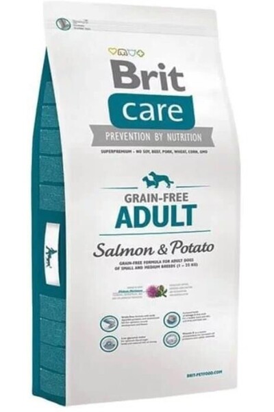 Brit Care Skin & Coat Tahılsız Somonlu Orta Irk Yetişkin Köpek Maması 3 kg
