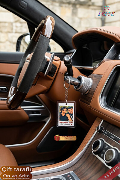 ikisemedya Kişiye Özel Anahtarlık,Fotoğraflı,Resimli Anahtarlık,Sevgililer Gü...