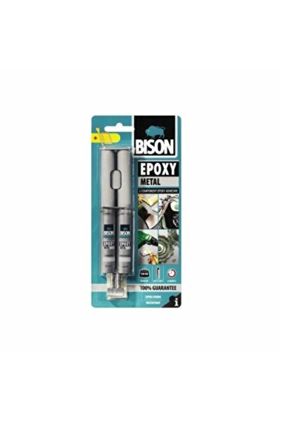 Bison Adeziv bicomponent cu aspect metalic Epoxid Metal 2x12ml