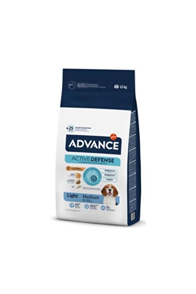 Advance Medium Light Orta Irk Tavuklu Diyet Köpek Maması 12 kg