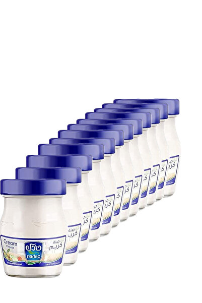 Nadec برطمان جبنة كريمية، 140 غرام، علبة تحتوي على 12 قطعة