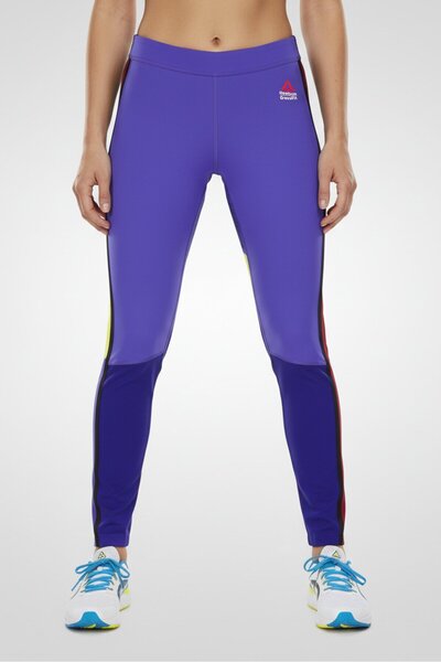 Reebok Women Crossfit Cordura Compression Leggings, Purple