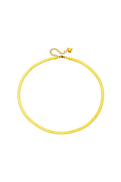 Pursehuit Colier auriu, oțel inoxidabil, model șarpe, placat cu aur de 18k, C...