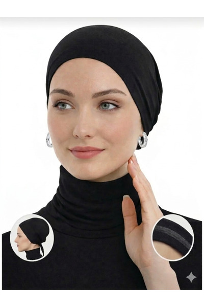 Nazellaa Silikon Kaydirmaz Bone Dikişsiz Likrali