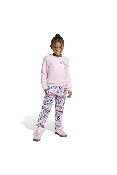 adidas Set sport pentru fete - Set top și pantaloni KD1750