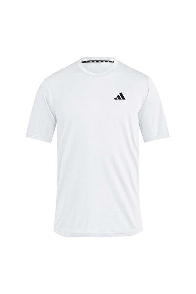 adidas Podstawowe wyposażenie treningowe Feelready Męska biała koszulka treni...