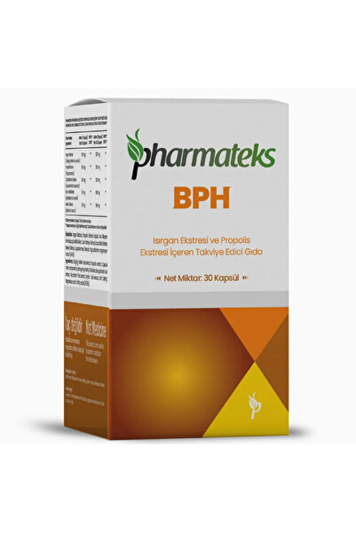 Pharmateks Bph Isırgan Ekstresi Ve Propolis Içeren Takviye Edici Gıda 30 Kapsül