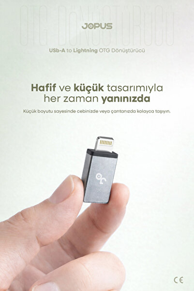 Jopus iPhone Lightning to USB 3.0 Otg Data Transfer Otg Converter Converter Adapter
