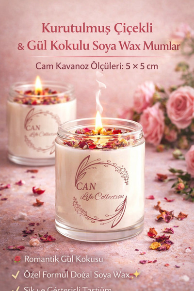 shop Çiçek Kokulu Bardak Mum