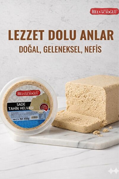 alifer helvacıoğlu SADE TAHİN HELVASI