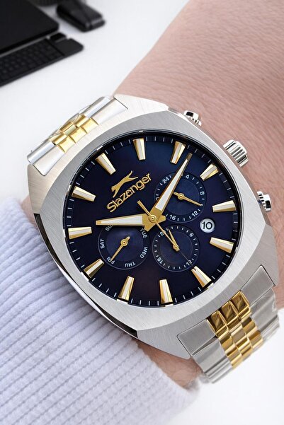 Slazenger Steel Cord No Darkening Color Throwing Multi Function 5atm Waterpro...