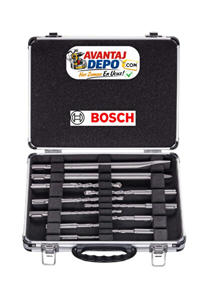 Bosch Keski Karışık Matkap Ucu Seti - SDS Plus-1 - ÖZEL TASARIM ÇANTASINDA