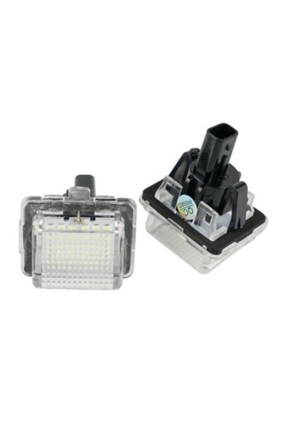 Xenon Bright Lumini LED pentru plăcuța de înmatriculare Mercedes-Benz W204 Fa...