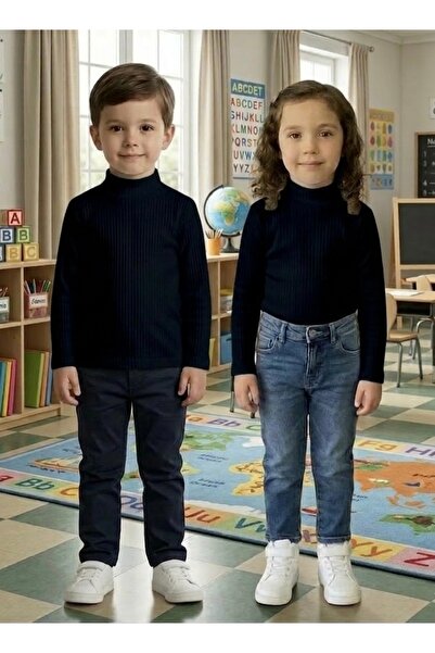 BİLGENS BUTİK Παιδικό Unisex Βαμβακερό Μαύρο Badi