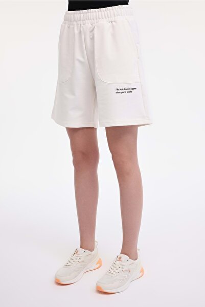 lumberjack Pantaloni scurți pentru femei Wb Anna 20sl19 5fx Ecru