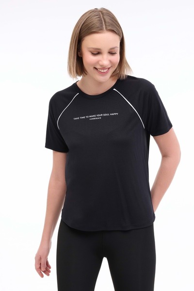 lumberjack Γυναικείο μπλουζάκι Anisa με στρογγυλή λαιμόκοψη