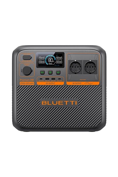 Bluetti Stație de alimentare portabilă Premium 200 V2, ecran LCD, 2800W, 2073...