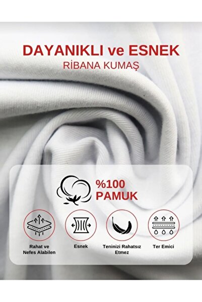 Perakids Set de 4 lenjerie de corp pentru fete, 100% bumbac, cu nervuri