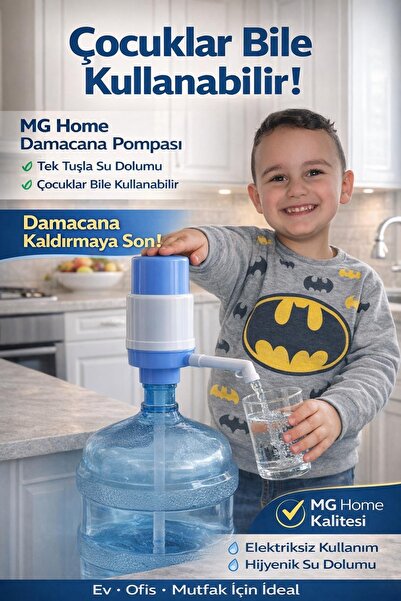 VENON 1 Adet Klasik Damacana Su Pompası Su Doldurma Pompası Aleti Manuel Sebi...