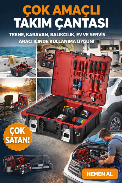 Keter 17198036 Bond Tipi Teknisyen Takım Çantası