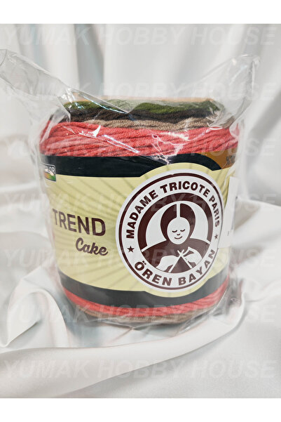 Ören Bayan TREND CAKE Fir de tricotat manual Ebruli (1 bucată) 200gr. Culoare...