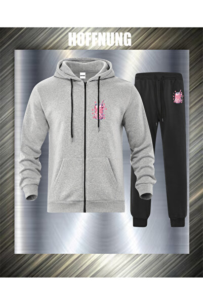 HOFFNUNG UNISEX Casual σετ φόρμας Spirit Outdoor με ολόσωμο φερμουάρ