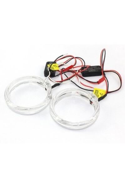 Xenon Bright Set de 2 inele LED auto, diametru 80 mm, cu funcție de reglare a...