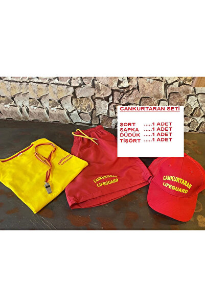 MARTEN Σετ Cankurtaran 1 με Ειδικό Λογότυπο, Σετ 4 τεμαχίων (ΜΠΛΟΥΖΑΚΙ-ΣΟΡΤΣ-...