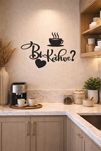 LAZORİAE Ball Coffee Wooden Kitchen Visual 5 Pieces 30*50
