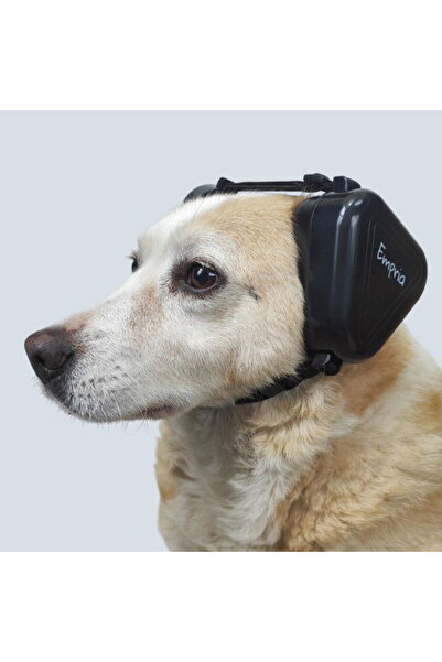 Empria Casti antifonice pentru caini, talie medie si mare, Negru, casti zgomo...
