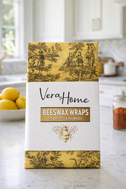 Vera Food كيس تخزين شمع العسل من فيرا فود (35*30 كيس)