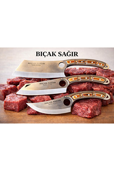 Bıçakcı 3 li bıçak seti çelik VERZALİT