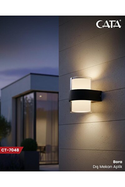 Cata CT-7048 BORA LED APLİK 12W GÜNIŞIĞI IP54