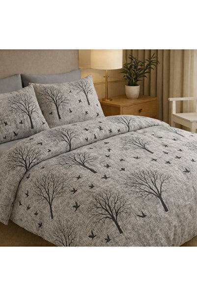 Sheri Home Basic  Kolay Ütülenir Çift Kişilik 4 Yastıklı Nevresim Seti 200 X ...