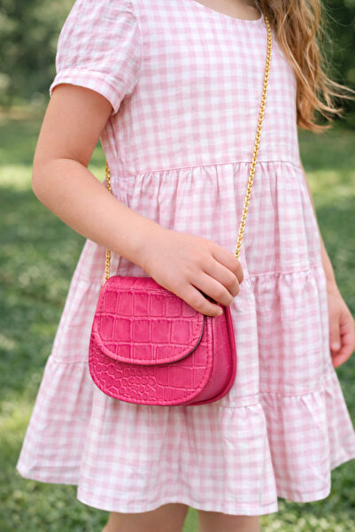 Selvira Kız Çocuk Çantası Mini Zincir Askılı Suni Deri Omuz & Çapraz Çanta | ...