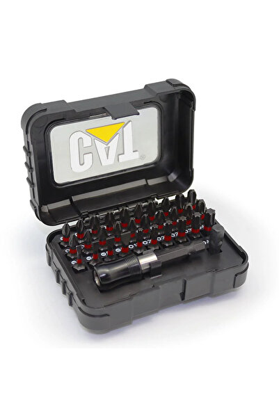 Cat DA01901 32 Parça Manganez Fosfat Alaşımlı Vidalama Uç Seti