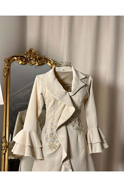 vanus fashion فستان طويل بأكمام ( 7 الوان) 4362