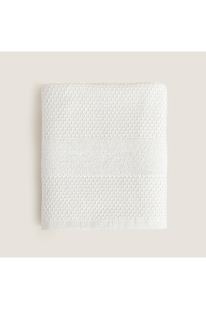 Chakra Sobeska %100 Pamuk Yüz Havlusu 50x80 cm Beyaz