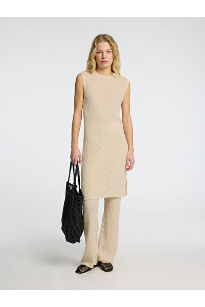 Selected Femme Midikleid Strick
