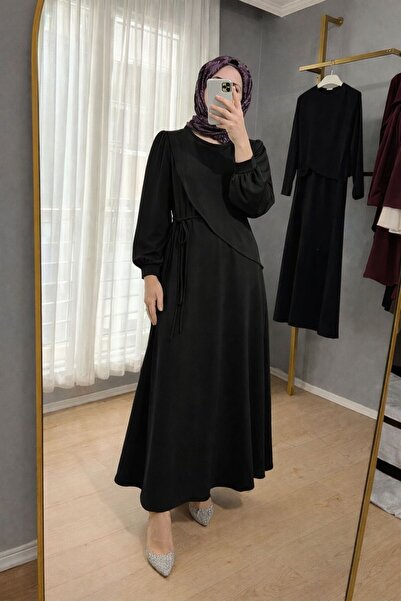TOKARİS TEKSTİL Women's Skuba Hijab Dress