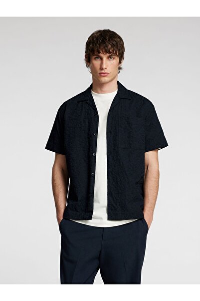 Selected Homme Kurzarmhemd 100% Baumwoll